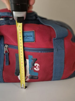 Bolsa Deporte Pepe Jeans London Roja/Gris