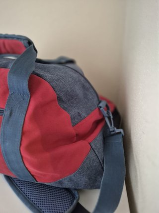 Bolsa Deporte Pepe Jeans London Roja/Gris