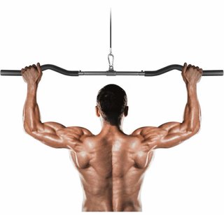 Barra Polea Tríceps Lat Pulldown