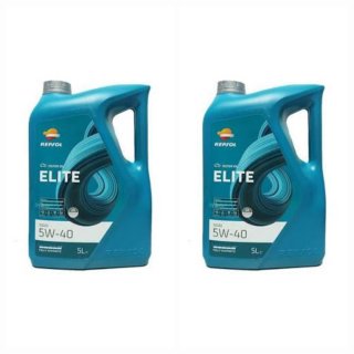 2x Repsol Elite 5W-40 Aceite Motor