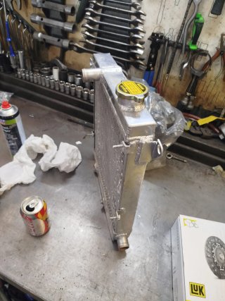 Radiador Aluminio Coche Clásico
