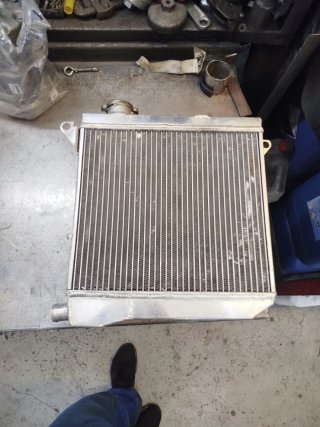 Radiador Aluminio Coche Clásico