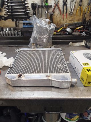 Radiador Aluminio Coche Clásico