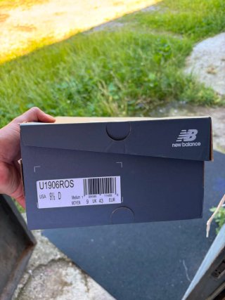 New Balance 1906r Nero/Argento