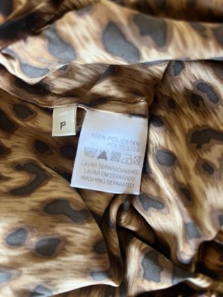 Pijama 2 piezas estampado leopardo