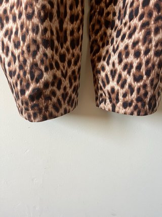 Pijama 2 piezas estampado leopardo