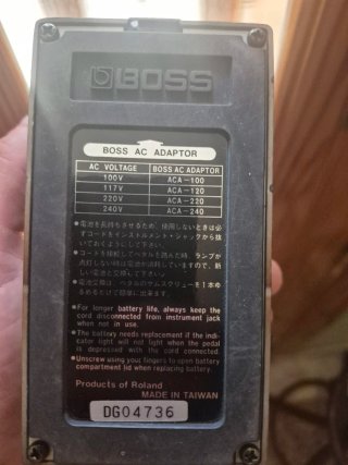 Boss OC-2 Octavador Pedal