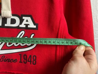 Sudadera Honda Motorcycles con Capucha Roja XS