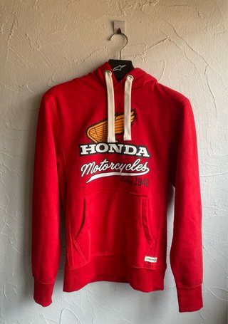 Sudadera Honda Motorcycles con Capucha Roja XS