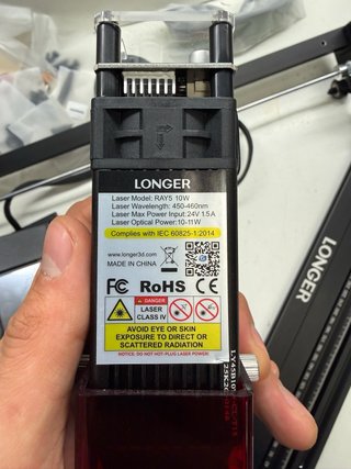 Cortadora Láser LONGER RAY5 10W