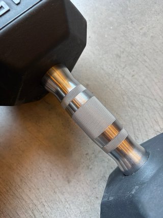 Par Mancuernas Hexagonales Technogym 15Kg