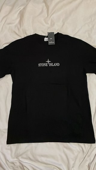 Camiseta Stone Island Negra Talla S
