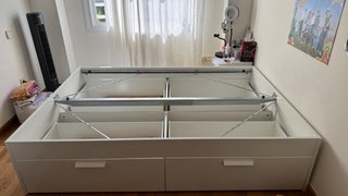 Cama IKEA Brimnes 160x200 con cajones