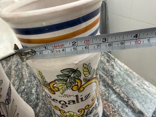Lote 3 Albarelos Farmacia Pintados a Mano