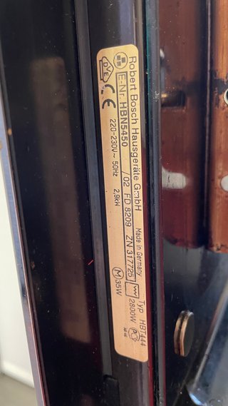 Horno Bosch HBN5450