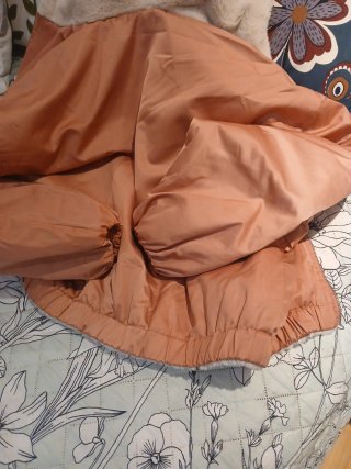 Chaqueta bomber INSIDE pelito rosa Talla S