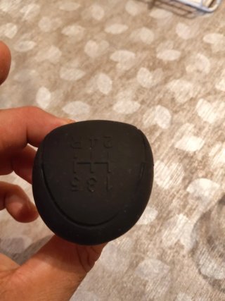 Funda pomo cambio marcha negro