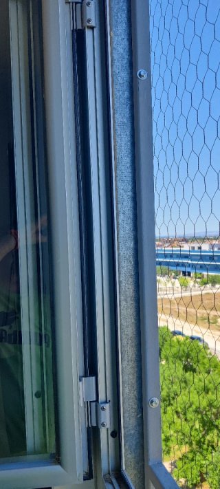 Reja de seguridad para ventanas x2