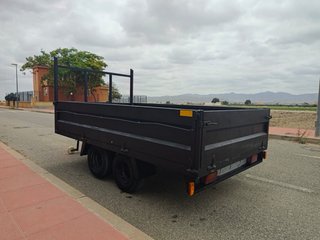Remolque 750kg 2 ejes con freno