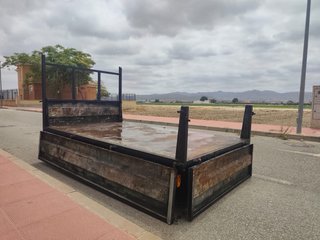 Remolque 750kg 2 ejes con freno