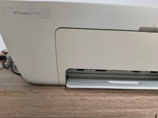 Impresora HP Blanca y Azul