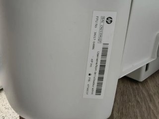 Impresora HP Blanca y Azul