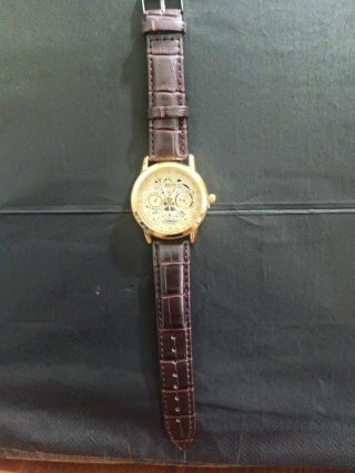 Orologio Uomo Wove Oro Marrone