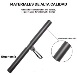 Barra para poleas bíceps y tríceps