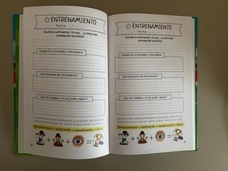 Diario de entrenamiento de fútbol