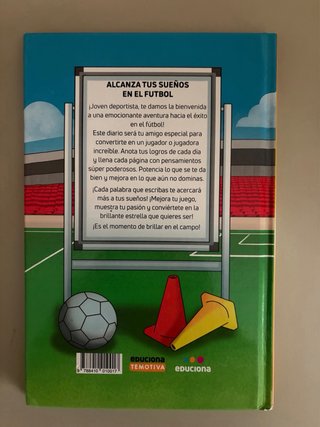 Diario de entrenamiento de fútbol