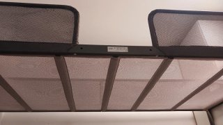 Cama alta metal malla escalera