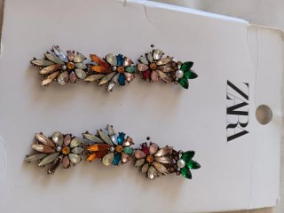 Pendientes Zara Flor Multicolor