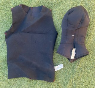 GORRO Y PETO BUCEO TRIBORD TALLA M-L NUEVOS