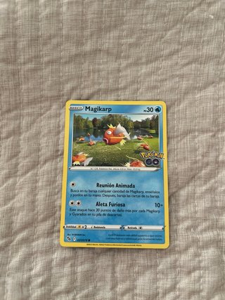 Cartas Pokémon GO