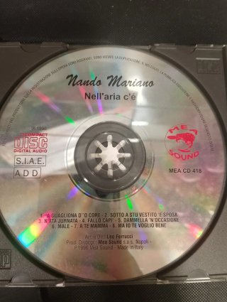 Nando Mariano nell'aria c'è CD prima stampa 1995