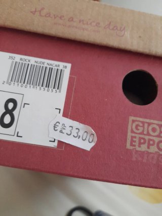 Bailarinas Gios Eppo doradas talla 38
