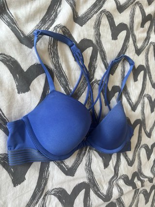 Sujetador push up Calvin Klein azul