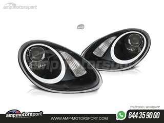 FAROS DELANTEROS OJOS DE ANGEL PARA PORSCHE BOXTER 987