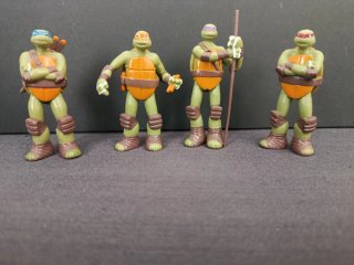 Figuras Tortugas Ninja (Set de 4)
