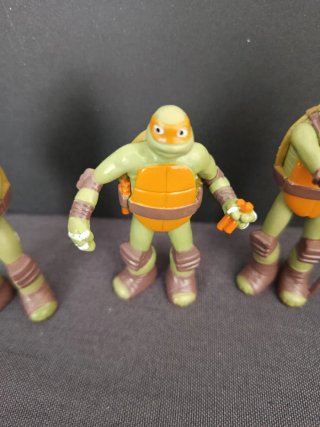 Figuras Tortugas Ninja (Set de 4)