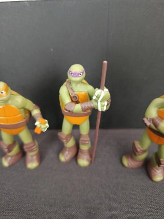 Figuras Tortugas Ninja (Set de 4)