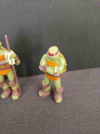 Figuras Tortugas Ninja (Set de 4)