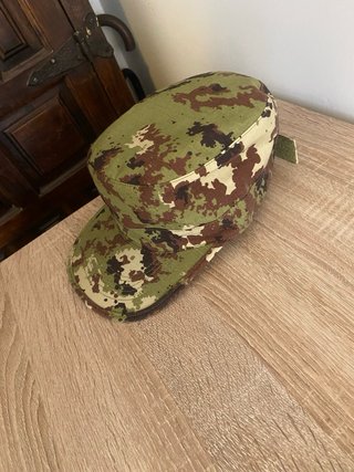 Gorra camuflaje ejército italiano