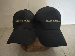 Pack 6 gorras estilo baseball / curved cap / rap