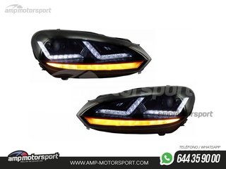FAROS DELANTEROS OSRAM FULL LED PARA VOLKSWAGEN GOLF 6 2008-2012