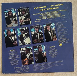 THE BLUES BROTHERS LP BANDA SONORA 1980