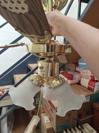 Ventiladores de techo con luz
