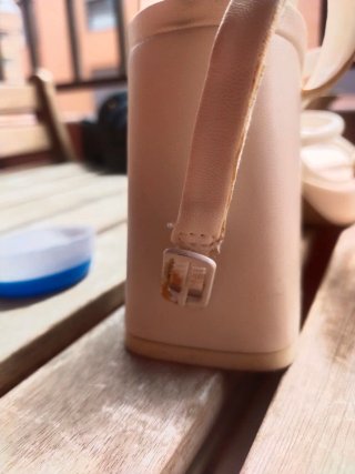Sandalias tacón blancas