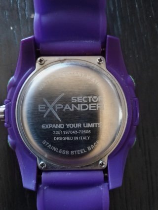 Orologio Sector Expander Viola