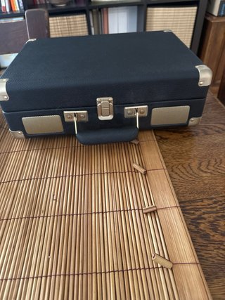 Tocadiscos Crosley Negro Maleta